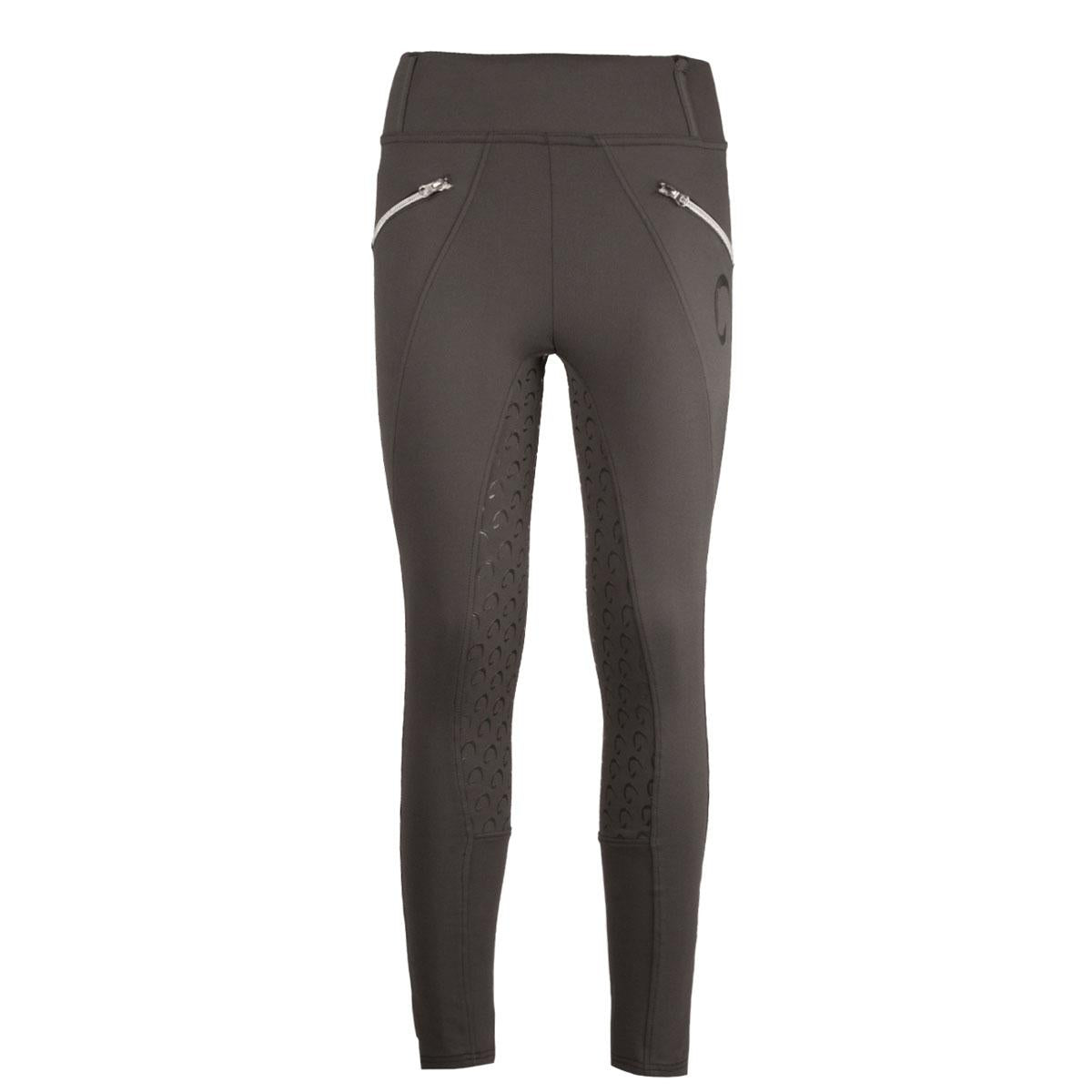 Leggings Donna Full Grip Con Tasche Mascheroni Grigio 29MA-LEGGINGSMASK GREY MASCHERONI SELLERIA 