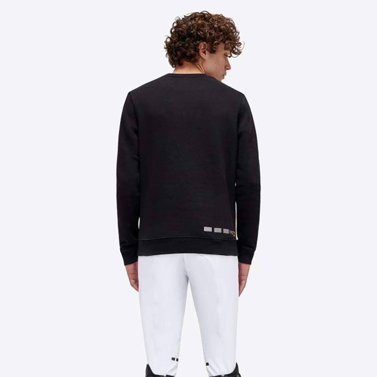 FELPA UOMO GIROCOLLO 31RG-SWM002CT002 9999BLACK RG - CT 