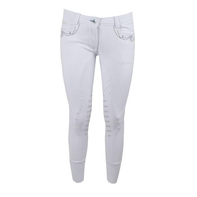 ANIMO Nobil Animo Bianco Pantaloni Da Equitazione 15AMNOBIL 02BIANCO ANIMO