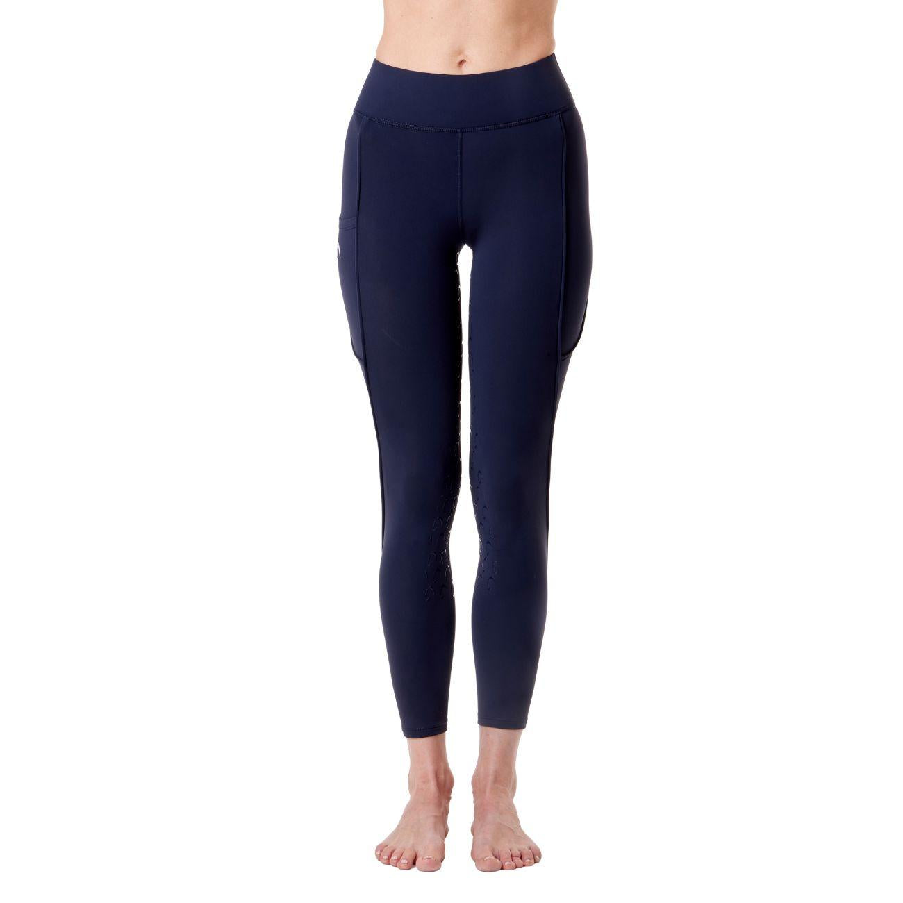 Leggings Da Donna Full Grip Piazza Di Siena Mascheroni Blu 30MA-PIAZZADISIENA NAVY MASCHERONI SELLERIA 