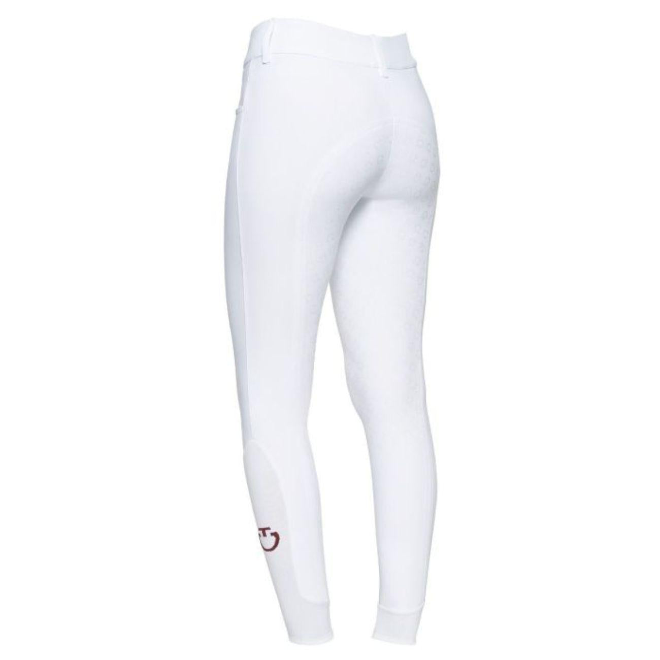 CAVALLERIA TOSCANA Pantalone Donna Full Grip Bianco 24CT-PAD096JE010 0001BIANCO 