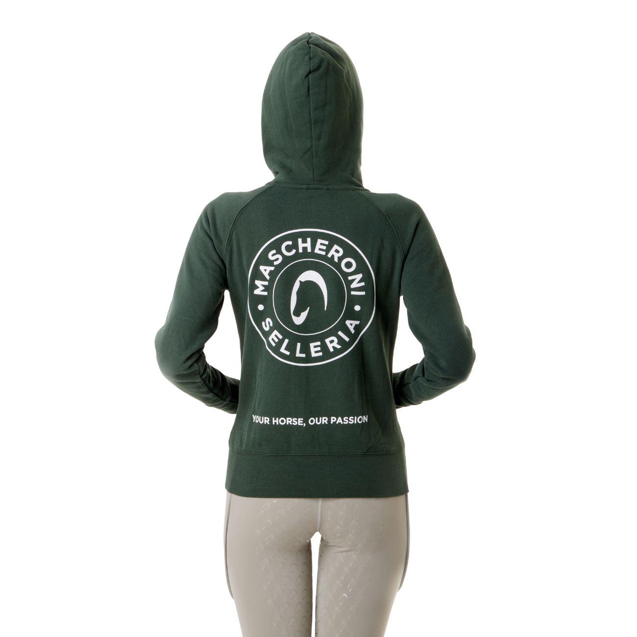 Felpa Da Donna Claim Mascheroni 09MACLAIMD VERDE MASCHERONI SELLERIA 