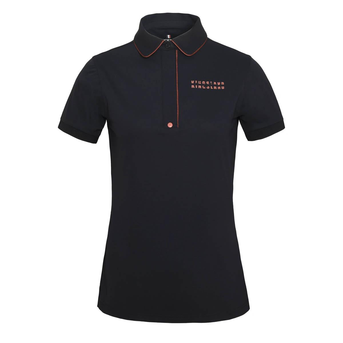 POLO DONNA MANICA CORTA MOD.KLOLENA 09KING-2210202317 020NAVY KINGSLAND