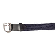 Equestro CINTURA SILVER NAVY Borse E Cinture 09AMA-ETU03011 SILVER NAVY EQUESTRO 