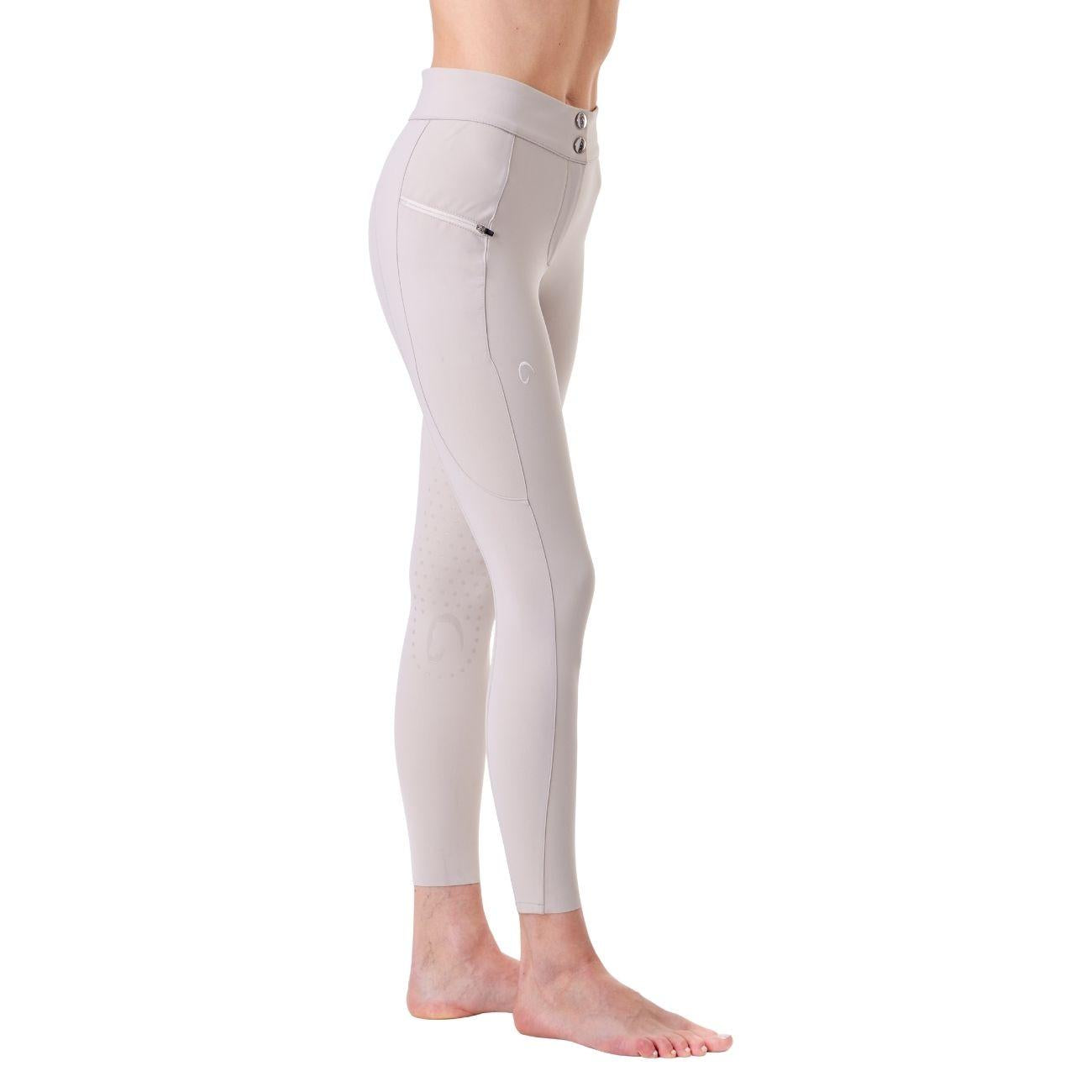 Pantalone Da Donna Half Grip Venezia Mascheroni Beige 09MA-02VENEZIA 361BEIGE MASCHERONI SELLERIA 