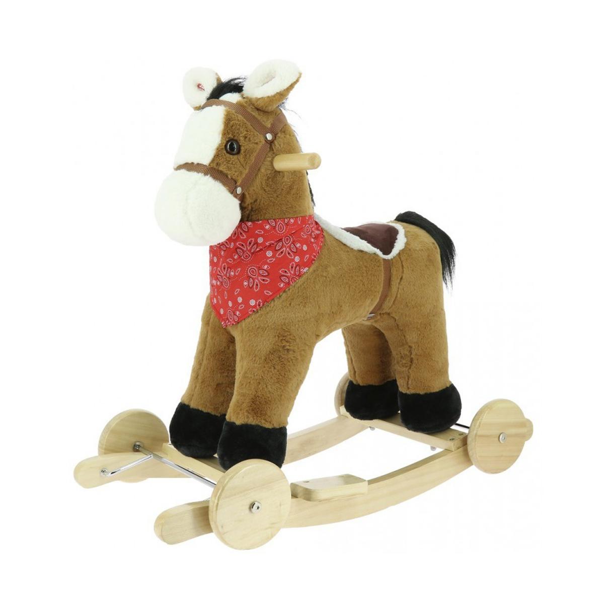 EKKIA Cavallo A Dondolo Marrone Accessori Per Il Cavaliere 32EKKIA-901201 005BROWN EKKIA