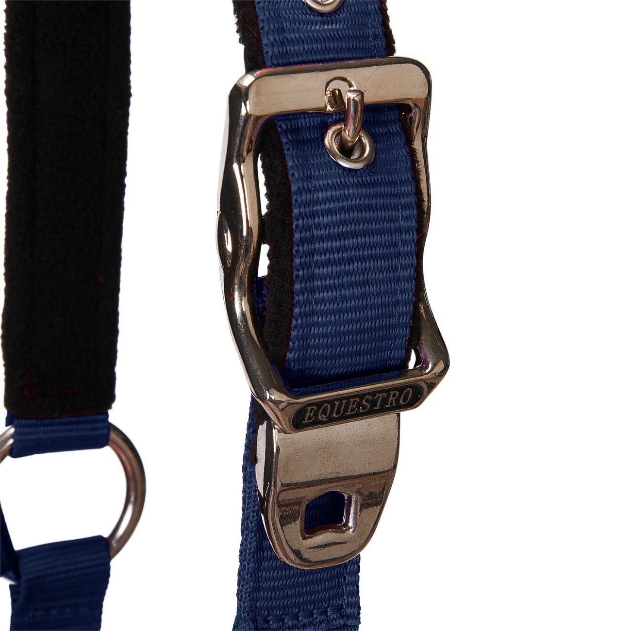 Capezza  Con Lunghina Modello Shiny Fittings CA00032 NAVY EQUESTRO 