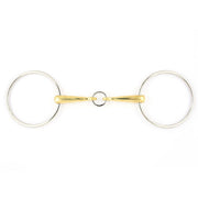 Filetto Ad Anelli Spezzato In Tre Con Anello Centrale Jump'In 09JU0082 OTTONE JUMP'IN 