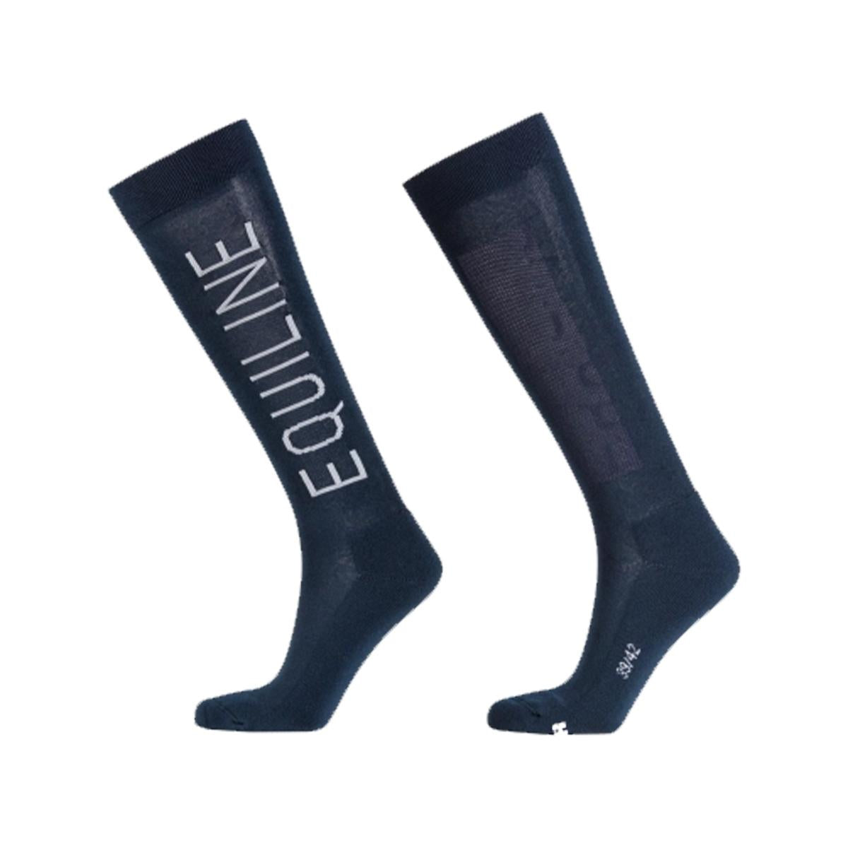 CALZINO UNISEX ELIVIE 32EQ-ES024PT11417 002BLU EQUILINE 