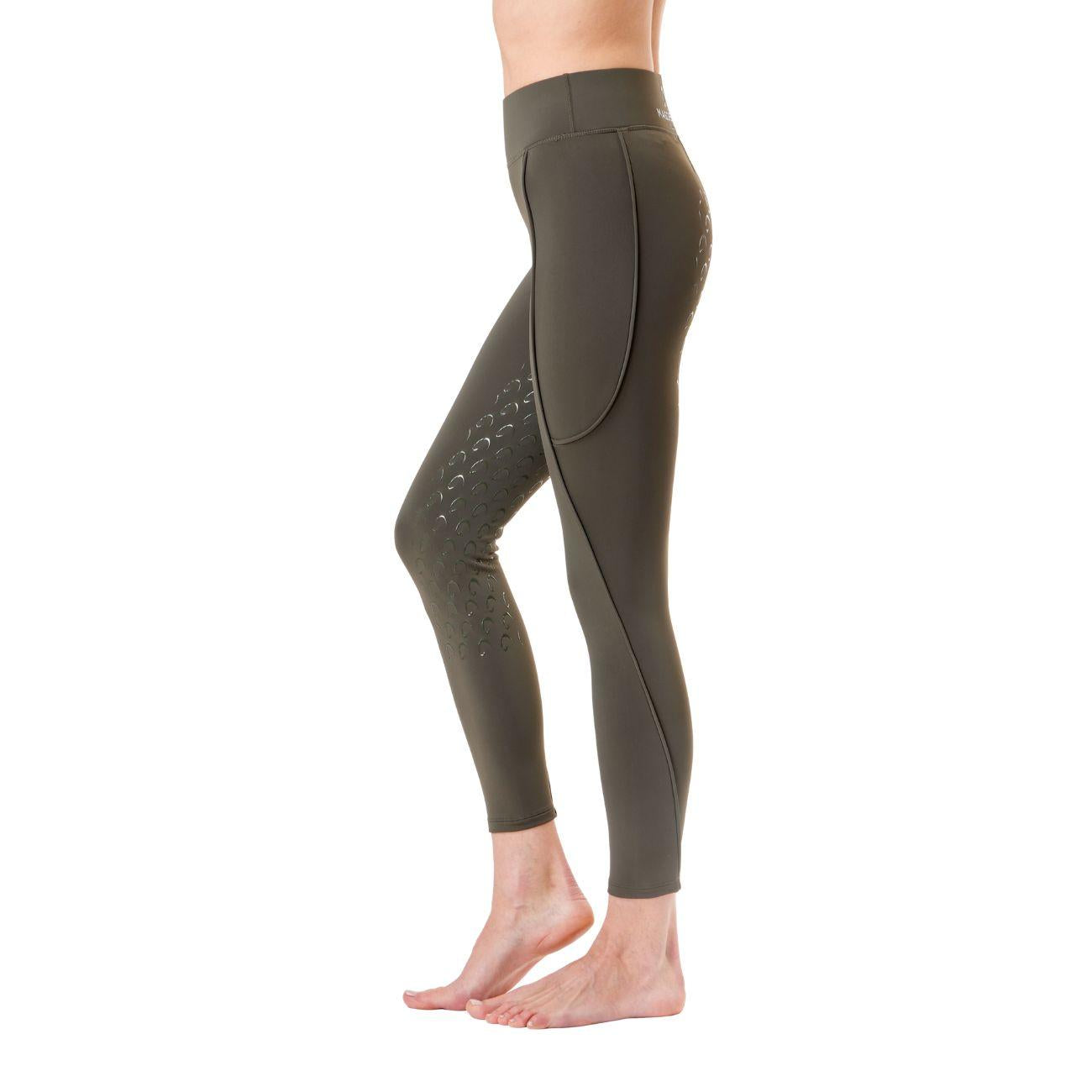 Leggings Donna Full Grip Mascheroni Verde 30MA-LEGGINGS GREEN MASCHERONI SELLERIA 