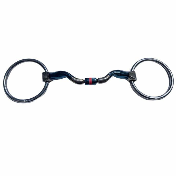 BOMBERS BITS Ported Barrel Loose Ring Neutro Filetti Ad Anelli BBPBLR NEUTRO BOMBERS BITS