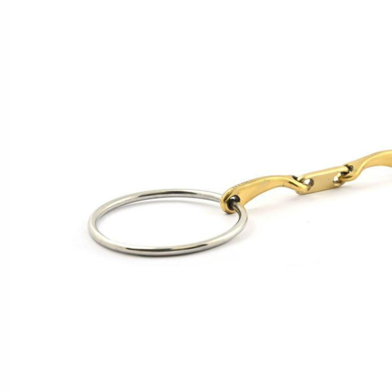 JUMP'IN FILETTO AD ANELLI SPEZZATO IN 3 CON PIASTRINA JUMP'IN INOX filetti ad anelli 0006B 09JU0006B INOX JUMP'IN 