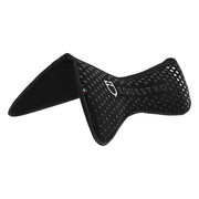 Pad Ammortizzatore In Memory Con Grip In Silicone E Logo Equestro ETH09010W BLACK EQUESTRO 