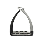 Vita Stirrup-Steel 1 Veredus Silver/Black VSS4 1SILVER/BLACK VEREDUS 