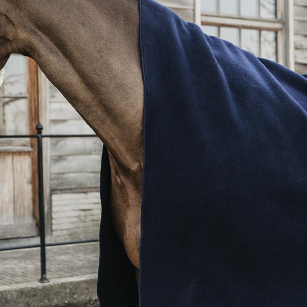 Coperta In Pile Pesante Heavy Fleece Rug 210X200cm Kentucky Blu 09KT52174 NAVY KENTUCKY 