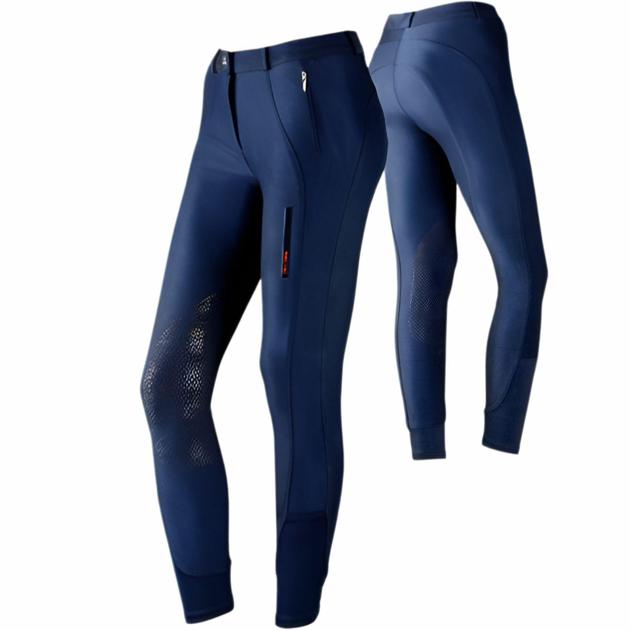 PANTALONE DA EQUITAZIONE CON GRIP MOD.BUCANEVE 09TA-0209411 NAVY TATTINI