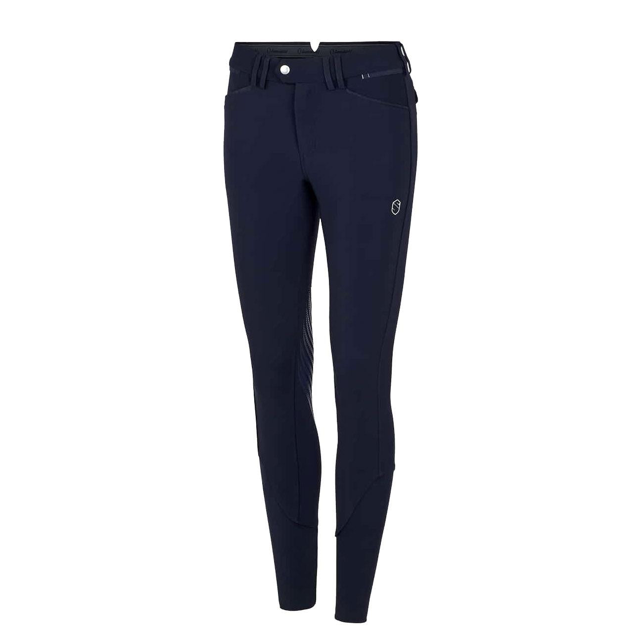 PANTALONI DONNA FULL GRIP MOD. MATHILDE SATIN KNEE SAMSHIELD 09SS-BRCH- BLUE SAMSHIELD
