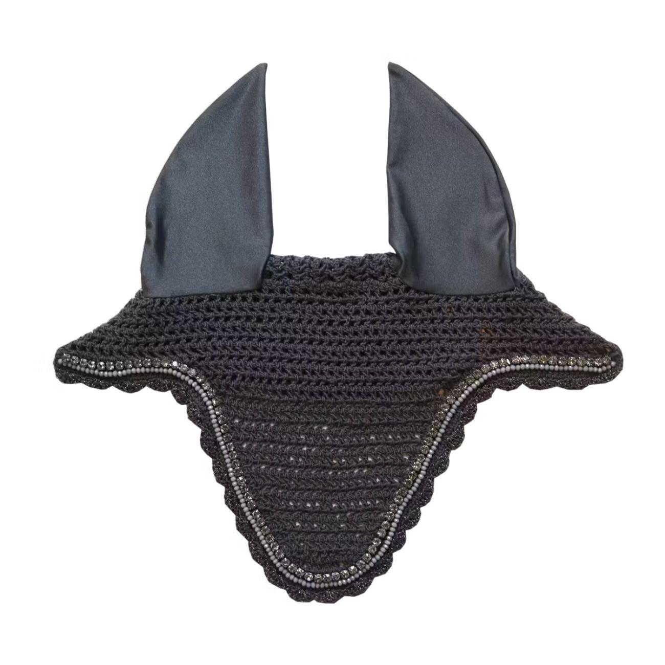 Cuffietta Antimosche Soundless Lunga Con Pietre e Pelre Kentucky Grigio 42617 08GREY KENTUCKY 