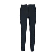Pantalone da Equitazione Da Donna Half Grip Berlino Mascheroni Grigio Antracite 09MA-03BERLINO 344ANTRACITE MASCHERONI SELLERIA 