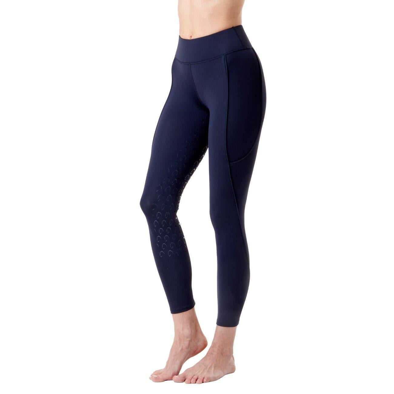 Leggings Da Donna Full Grip Piazza Di Siena Mascheroni Blu 30MA-PIAZZADISIENA NAVY MASCHERONI SELLERIA 