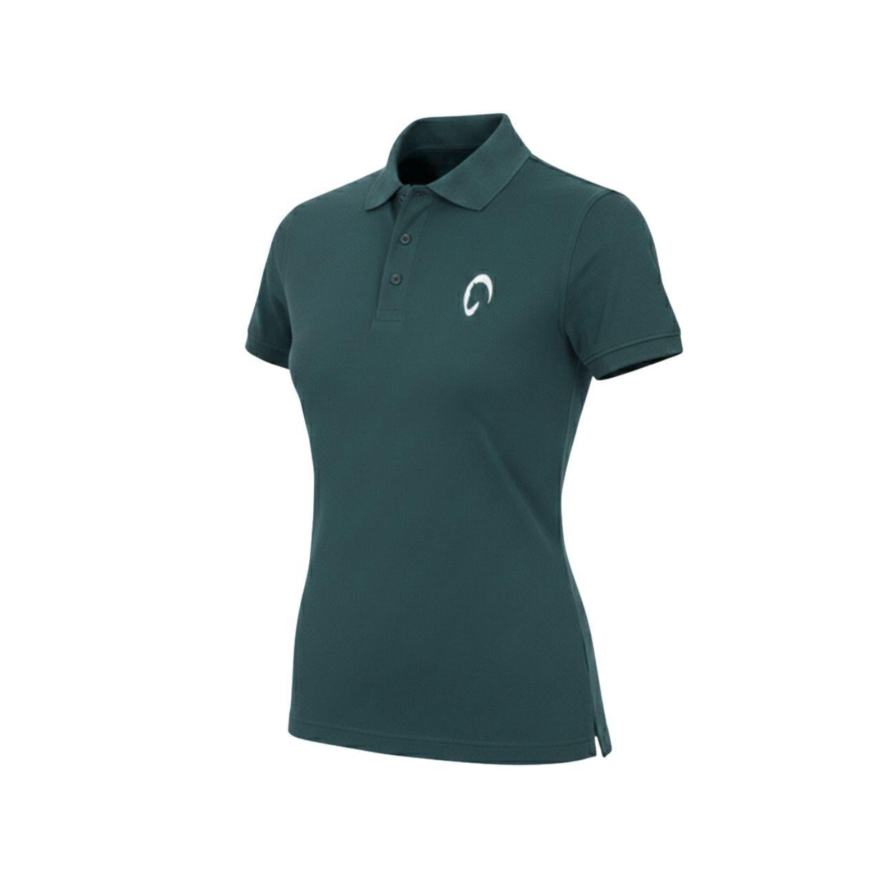 Polo Donna Piquet Mascheroni POLOD0025 VERDE SCURO MASCHERONI SELLERIA 