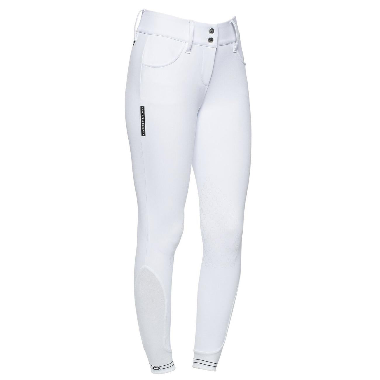 Cavalleria Toscana Pantaloni Da Equitazione 28CT-PAD130PA0100001 Bianco Lunghezza 130 cm 28CT-PAD130PA010 0001WHITE CAVALLERIA TOSCANA