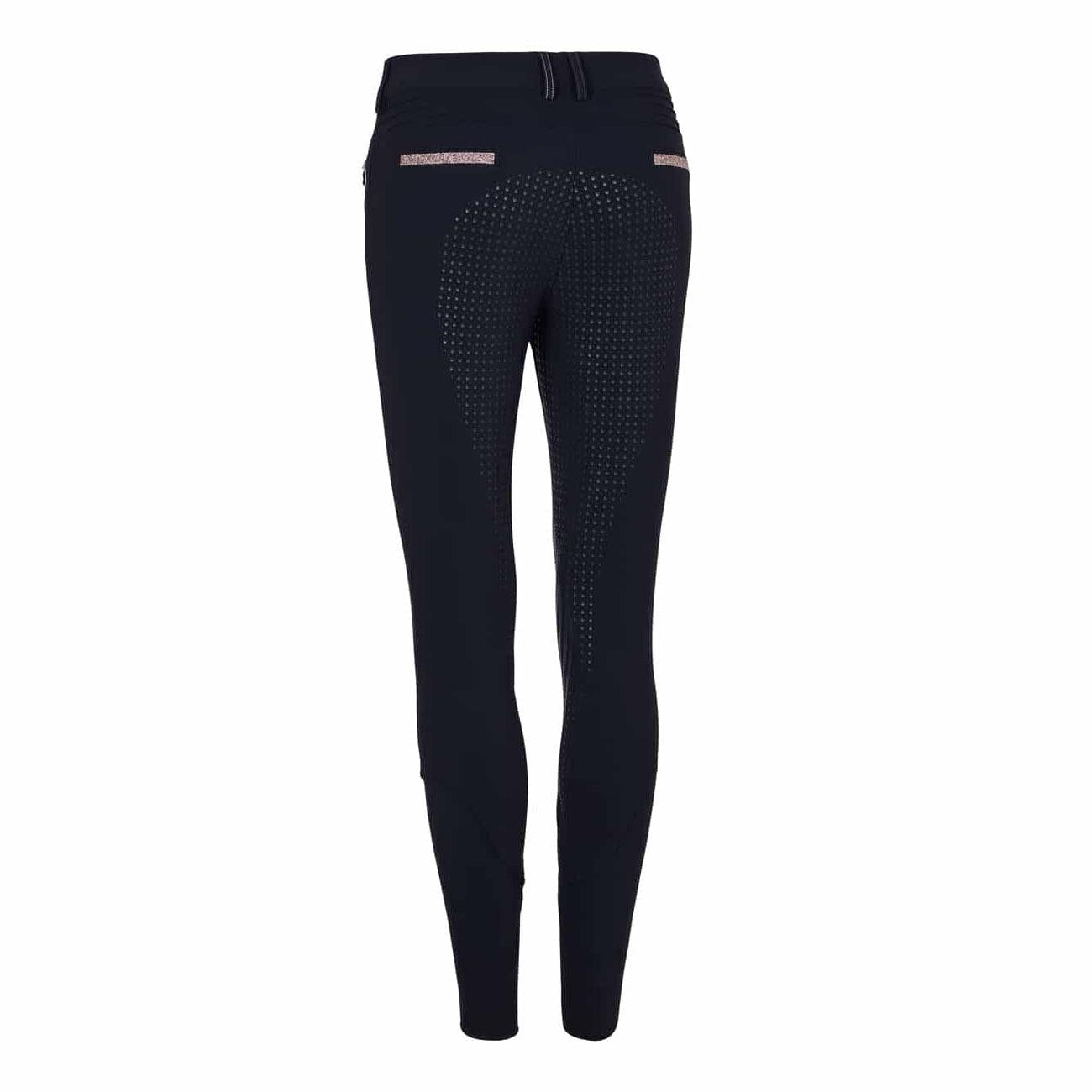 Pantaloni Da Equitazione Da Donna Diane Samshield Blu 09SS-BRCH-- NAVY SAMSHIELD 