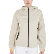SOFTSHELL DONNA FULL ZIP CON CAPPUCCIO 09AMA-ETW00025 BEIGE EQUESTRO