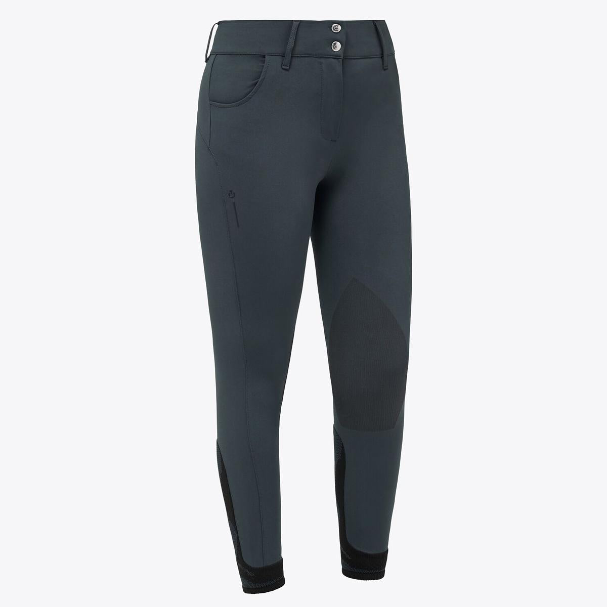 PANTALONE DA EQUITAZIONE DONNA MOD.RS A VITA ALTA 09CT-PAD166PA052 8989CHARCOAL GREY CAVALLERIA TOSCANA