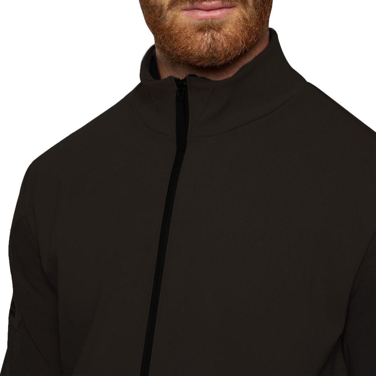 GIUBBINO IN TESSUTO TECNICO JERSEY FULL ZIP 09CT-MAU114JE148 9999NERO CAVALLERIA TOSCANA 