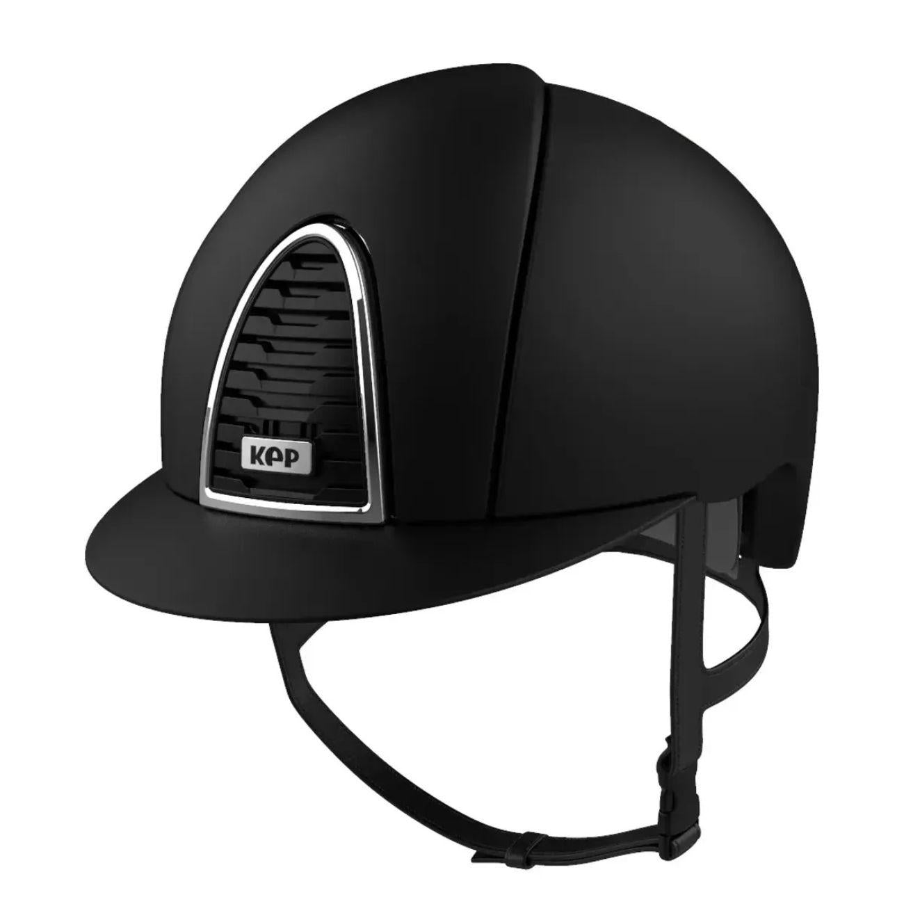Kep Italia Cromo 2.0 Textile Metal Cap With Standard Visor Black