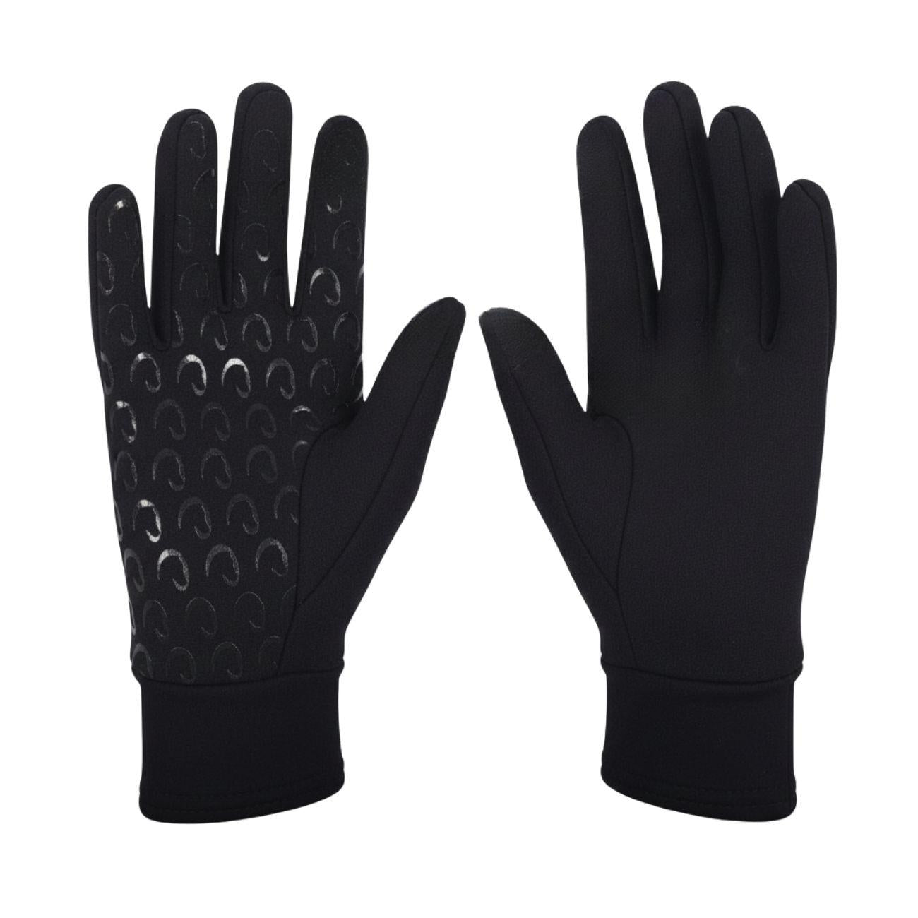 Guanto Con Interno In Pile e Grip Mascheroni 09MA-GUANTIPILE BLACK MASCHERONI SELLERIA 