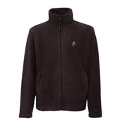 MICROPILE UOMO FULL ZIP 09EH-K911 MARRONE EQUINE HORSE