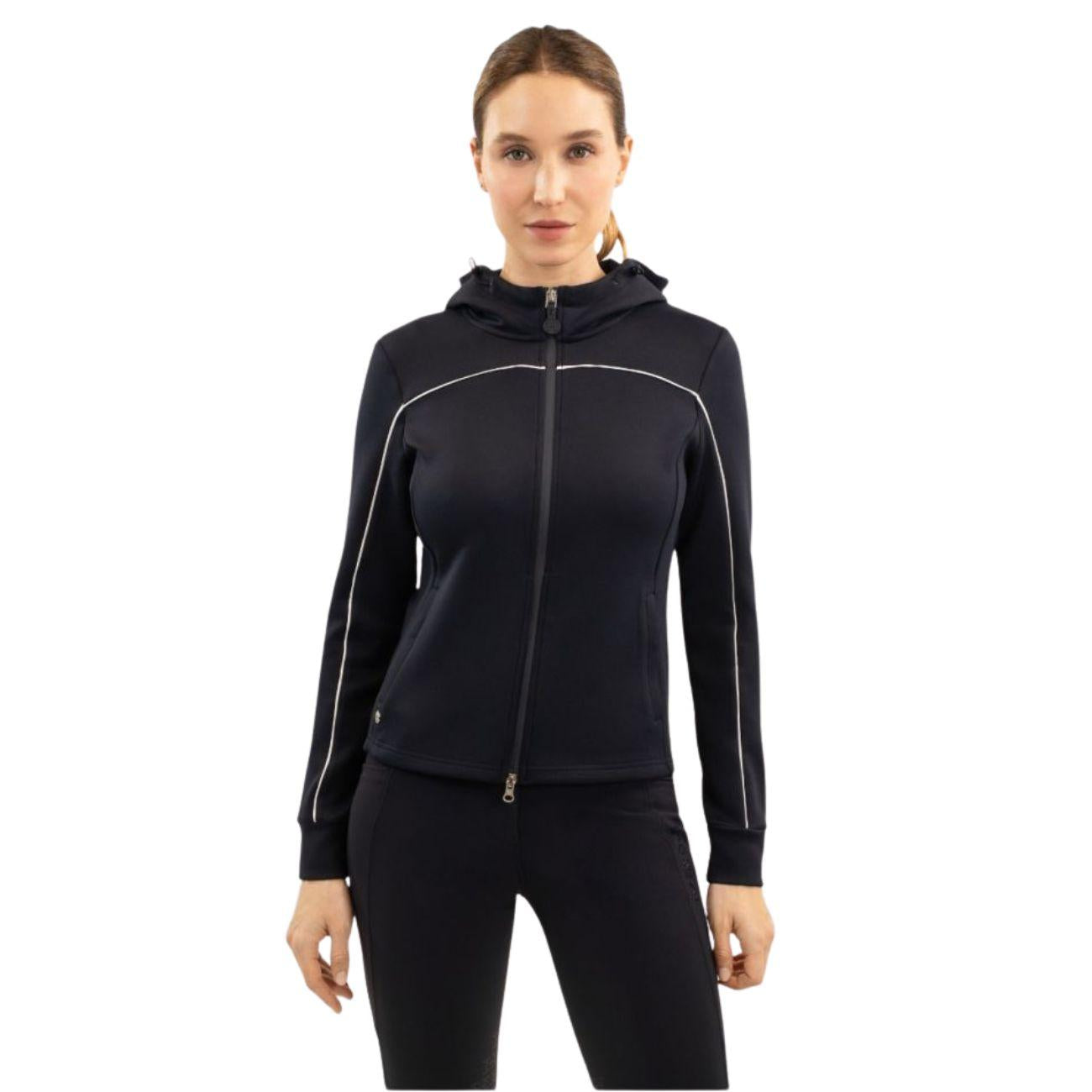 Felpa Da Donna Full Zip Bryssea Harcour 3000450039398 NAVY HARCOUR 