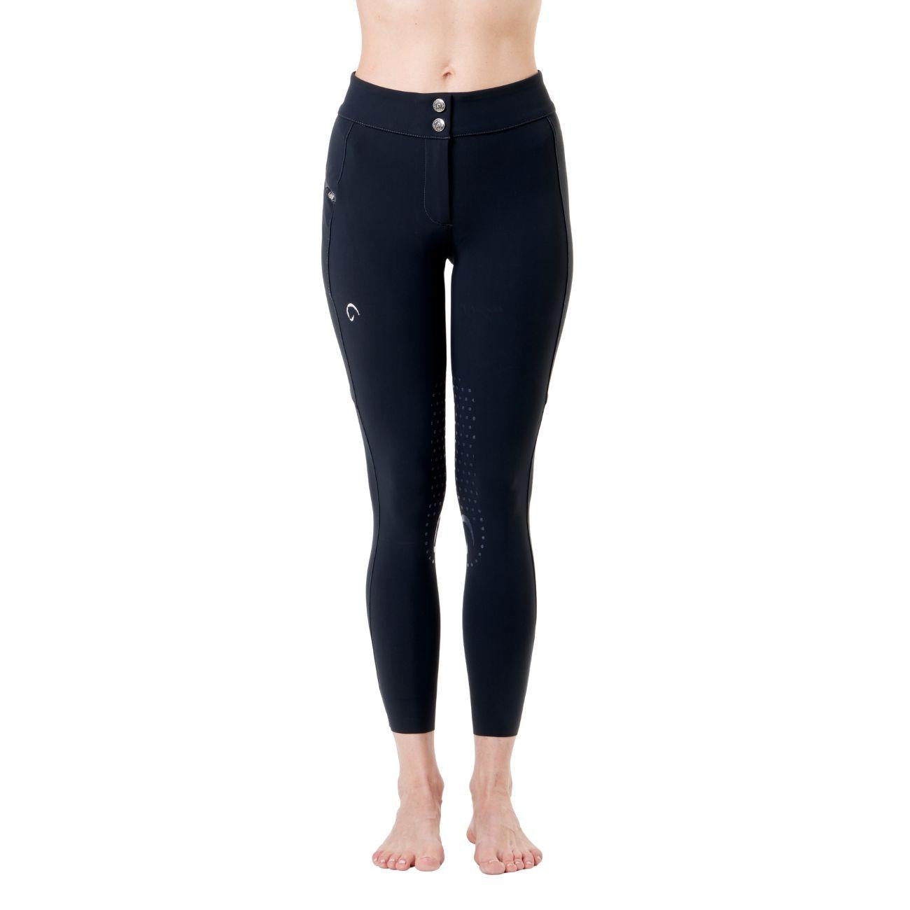 Pantalone Da Donna Half Grip Venezia Mascheroni Blu 09MA-02VENEZIA 342BLU MASCHERONI SELLERIA 