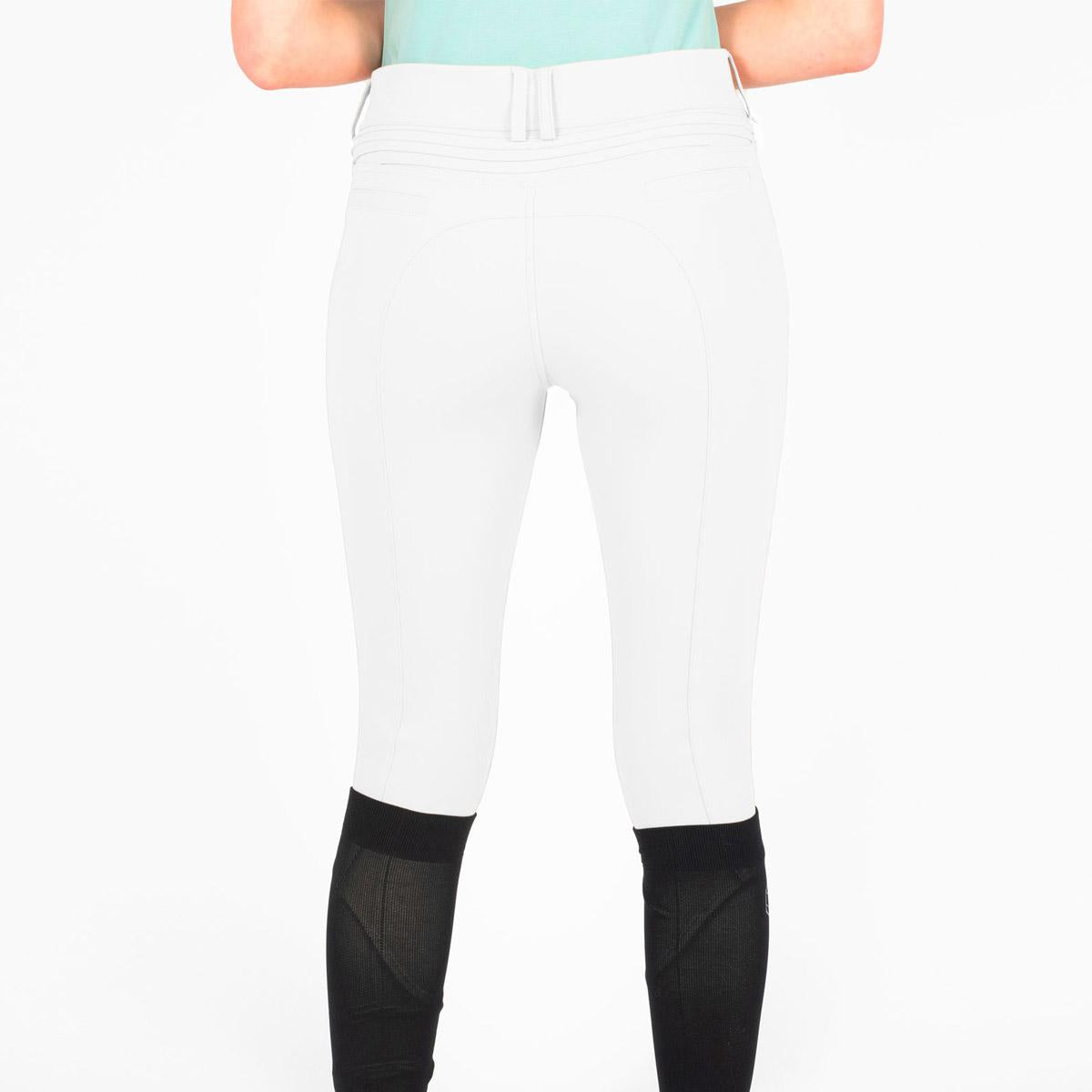 PANTALONE DA EQUITAZIONE DONNA MOD.CHLOE CON GRIP 09SS-CHLOE WHITE SAMSHIELD 