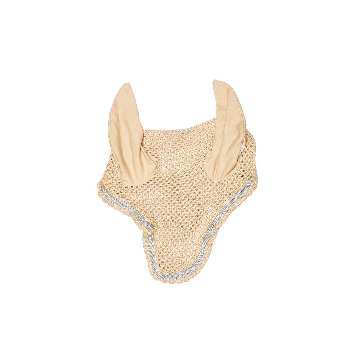 Cuffietta Antimosche Equiline Beige/Argento 09EQECUFFIA BEIG/ARG EQUILINE 