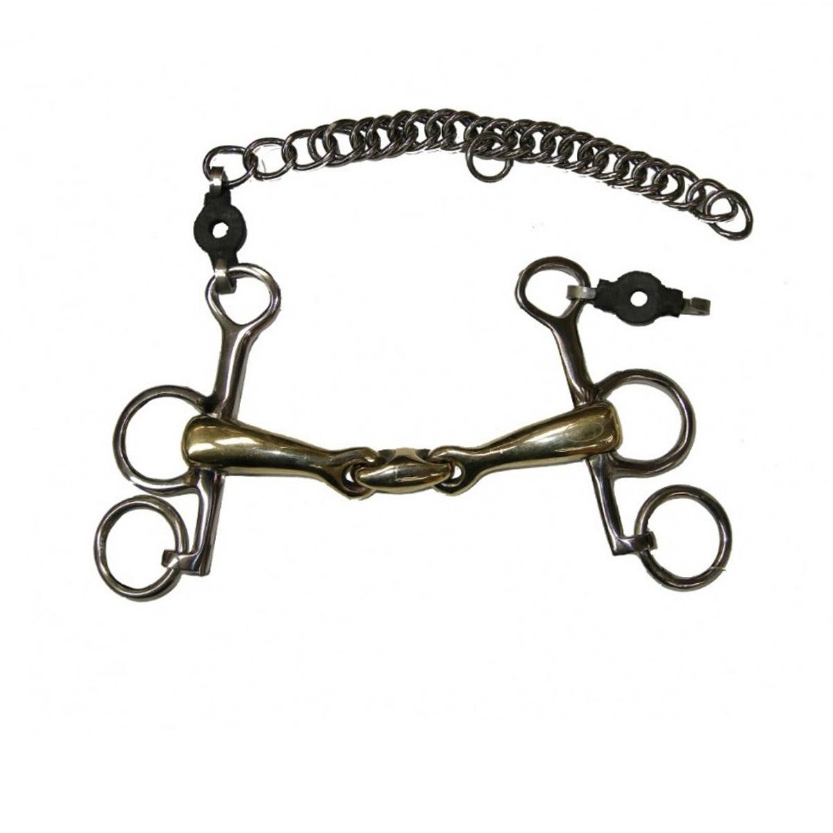 JUMP'IN PELHAM SPEZZATO IN TRE OTTONE pelham 0028 09JU0028 OTTONE JUMP'IN 
