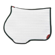 ANIMO Wega Animo whitebordogreencordinogreen saddle pad 20AM-WEGACUST 02white ANIMO