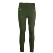Leggings Donna Full Grip Con Tasche Mascheroni Verde 29MA-LEGGINGSMASK VERDE MASCHERONI SELLERIA 