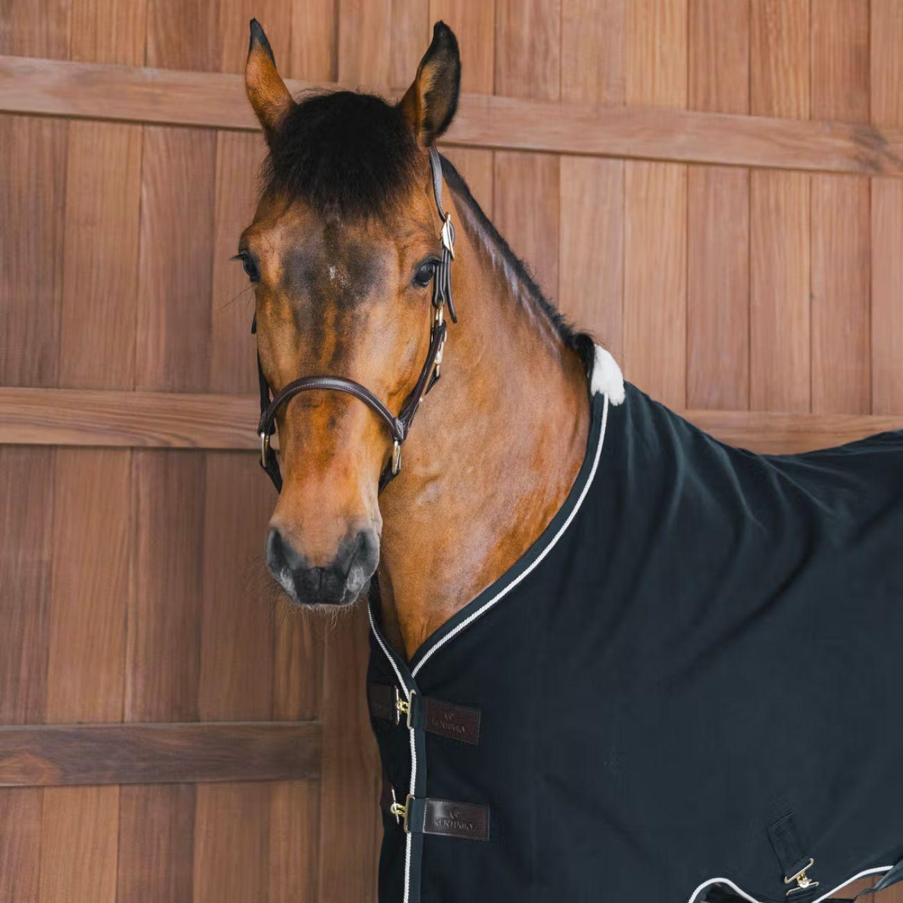 Coperta In Pile Vegan Wool Kentucky 52230 01BLACK KENTUCKY 