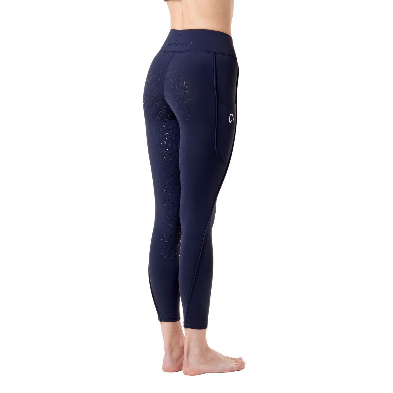 Leggings Da Donna Full Grip Piazza Di Siena Mascheroni Blu 30MA-PIAZZADISIENA NAVY MASCHERONI SELLERIA 