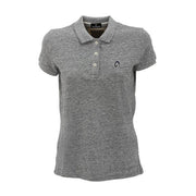 Polo Vintage Da Donna Mascheroni Grigio MASCHERONI-KV2207 SLUB GREY MASCHERONI SELLERIA 