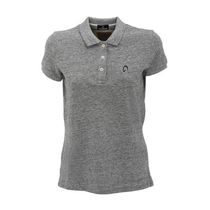 Polo Vintage Da Donna Mascheroni Grigio MASCHERONI-KV2207 SLUB GREY MASCHERONI SELLERIA 