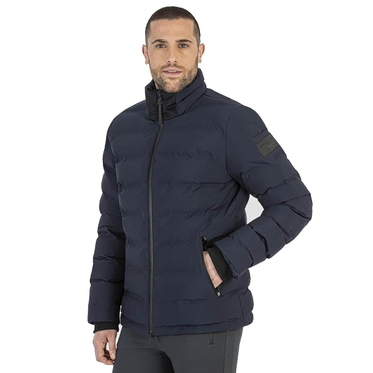 GIUBBOTTO UOMO IMBOTTITO FULL ZIP MOD.CAMBOC 28EQ-Q10479 002NAVY EQUILINE