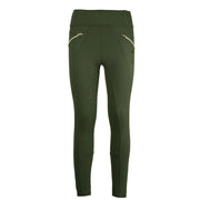 Leggings Donna Full Grip Con Tasche Mascheroni Verde 29MA-LEGGINGSMASK VERDE MASCHERONI SELLERIA 