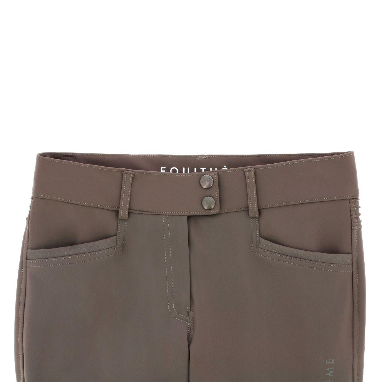 Pantaloni Jessie Equitheme Tortora 979824 TAUPE EQUITHEME 