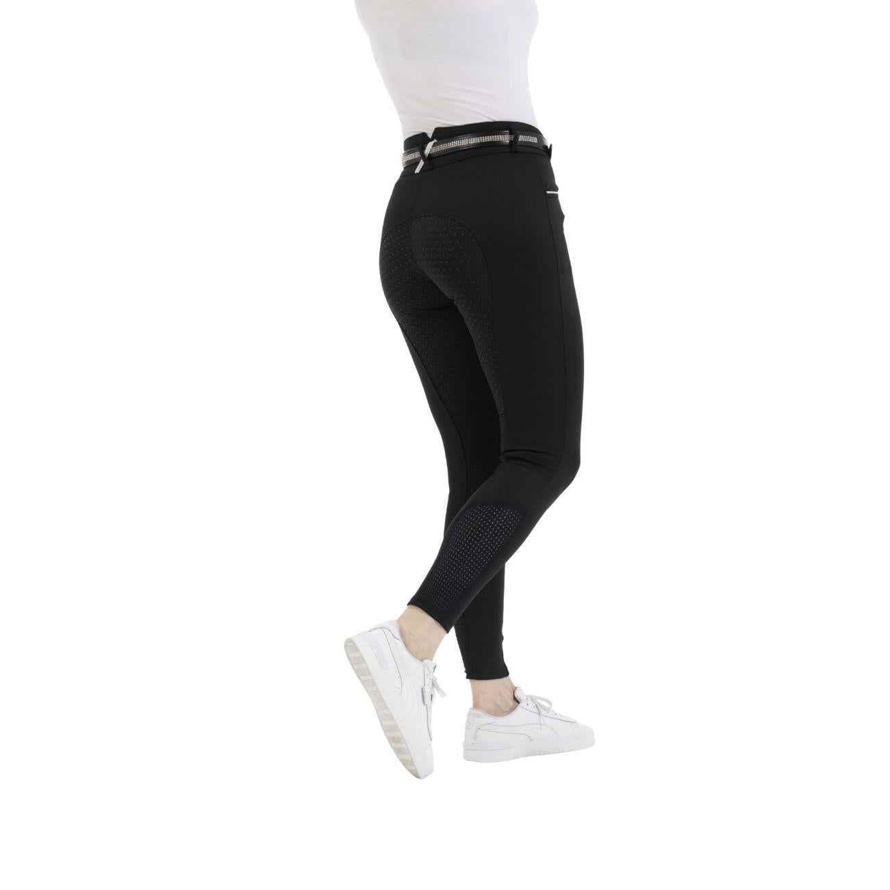 Pantaloni Da Donna Claudine Equitheme Nero 979788 BLACK EQUITHEME 