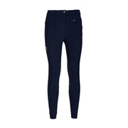PANTALONE DA EQUITAZIONE DONNA CON GRIP E TASCHE ANTERIORI 09MA-05PARIGI 342BLU MASCHERONI SELLERIA
