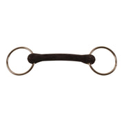 Filetto Ad Anelli Intero Con Canna In Gomma Rigida Amahorse 09AMA-MO00038 GOMMA NERA AMAHORSE 
